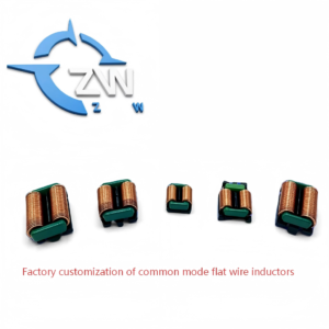 Factory Customization Industrial Control Power Supply EMI Flat Coil Filter Inductor SQ3324-4MH Vertical Mn-Zn Core 5% Tolerance