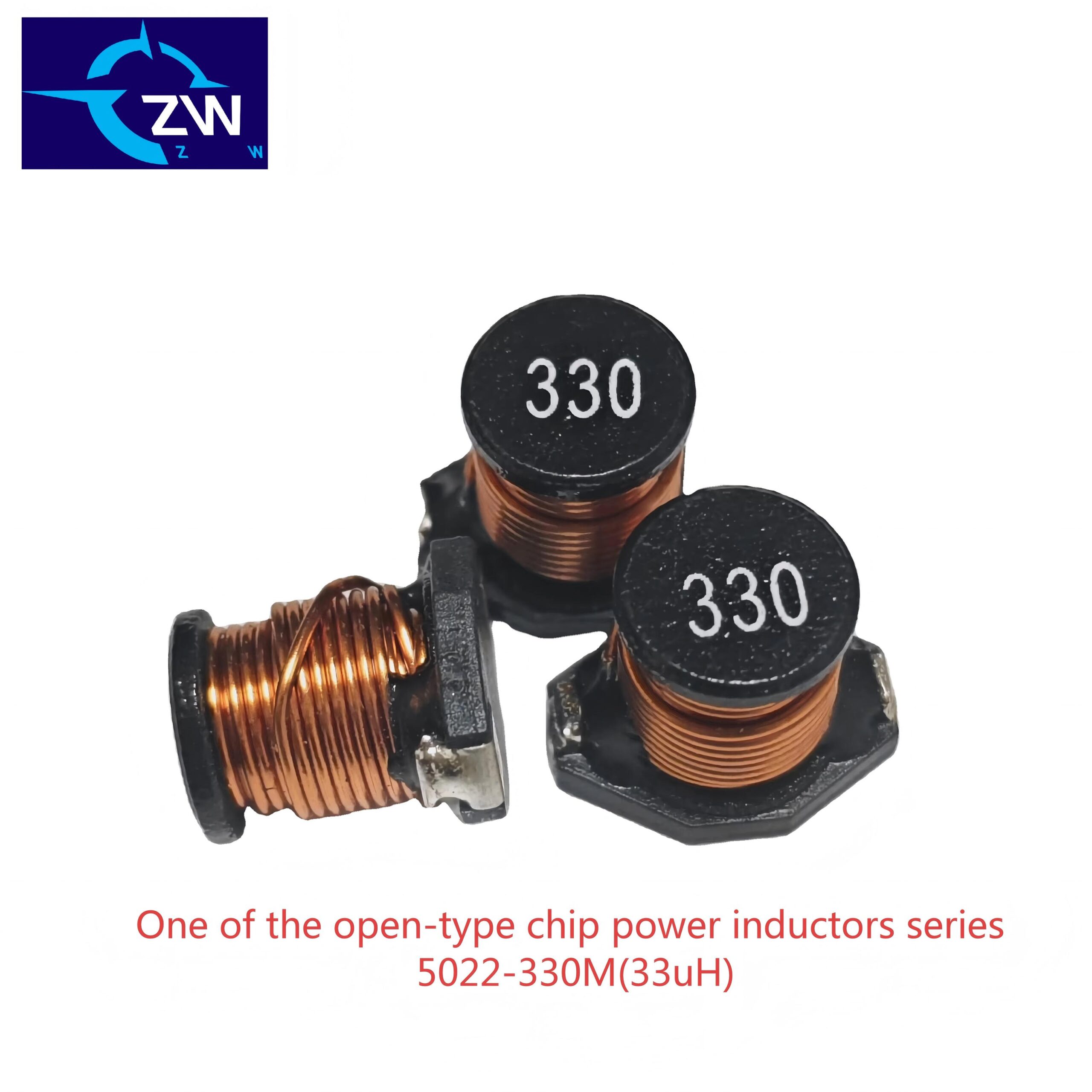China Factory Wholesale Open Winding SMD Power Inductor 33uH Custom High Stability DC-DC Buck Boost Inductor