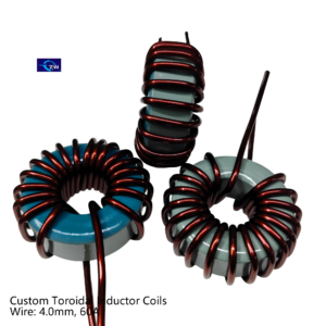 High Current Toroidal Inductor T184-26 Iron Powder Core 2.6mm Wire 18T 28UH For Power Equipment