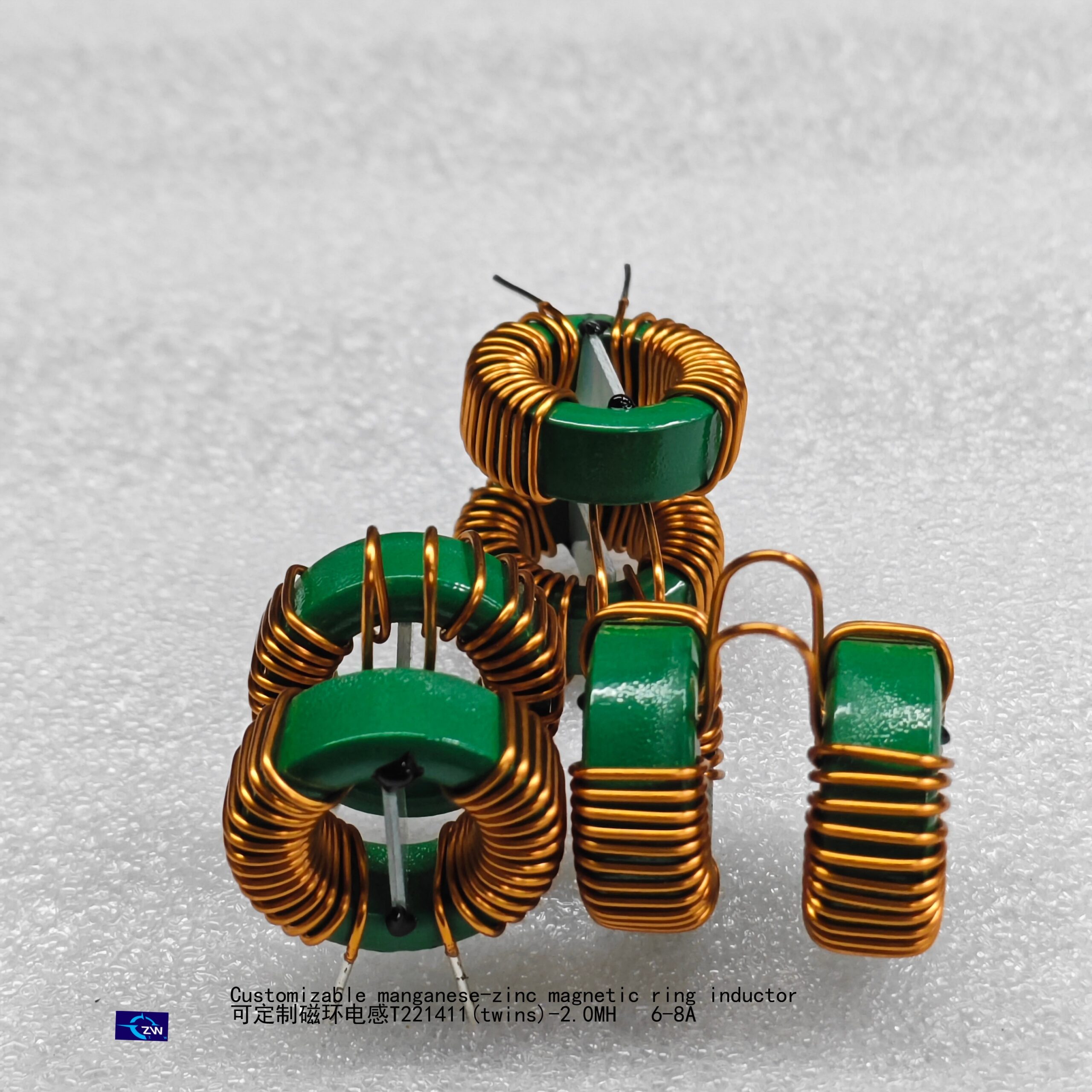 Common Mode Choke Inductor Manganese-zinc Magnetic Ring Inductor T22141-2.0 MH 8A Suitable for New Energy Switching Power Supply - Image 4