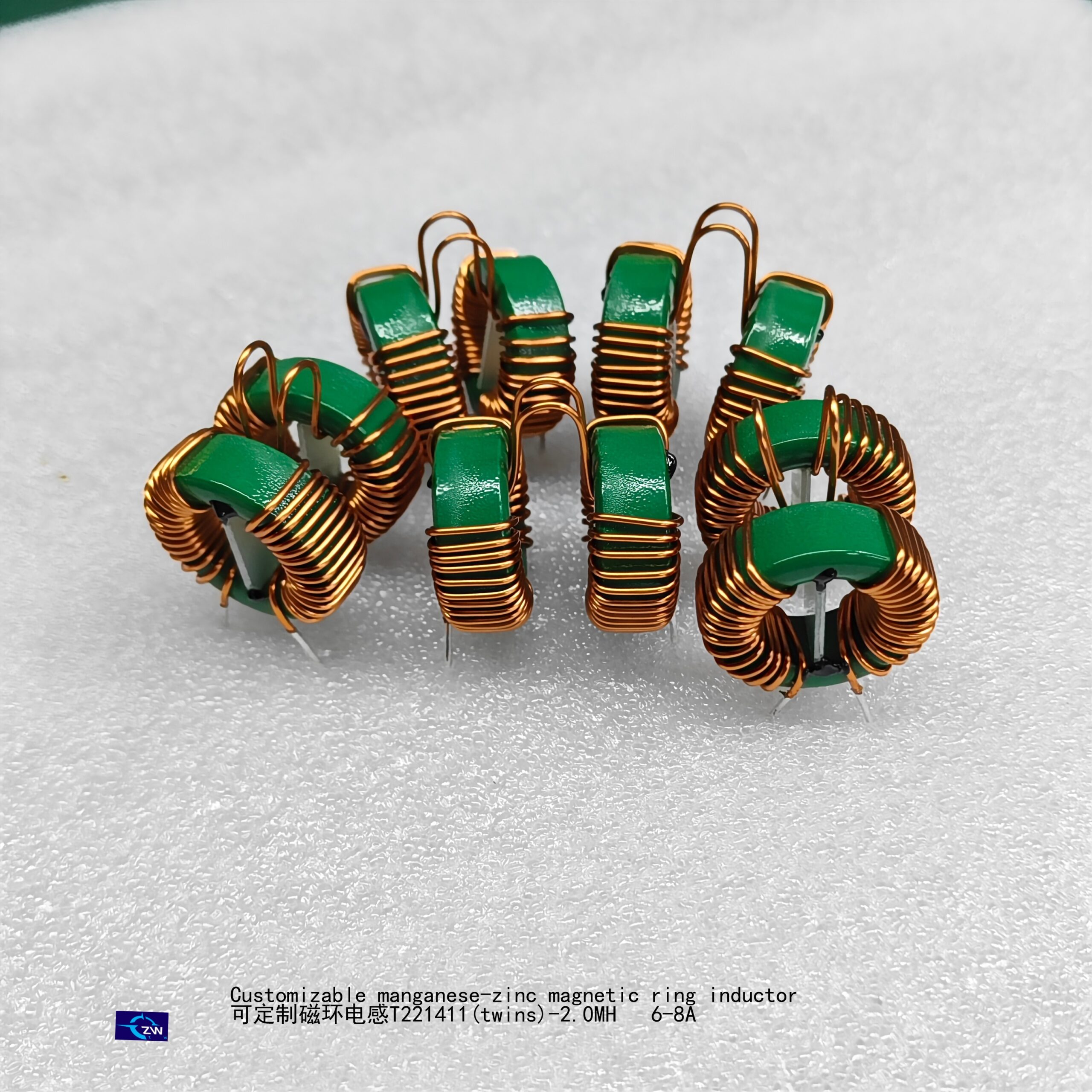 Common Mode Choke Inductor Manganese-zinc Magnetic Ring Inductor T22141-2.0 MH 8A Suitable for New Energy Switching Power Supply - Image 6