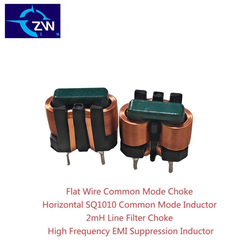 Horizontal SQ1010 Common Mode Inductor