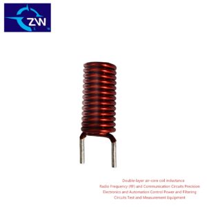 Double-layer-Winding-Structure-Stable-Inductance-Value High Frequency Double-layer Air Core Coil Hollow Inductor Customized